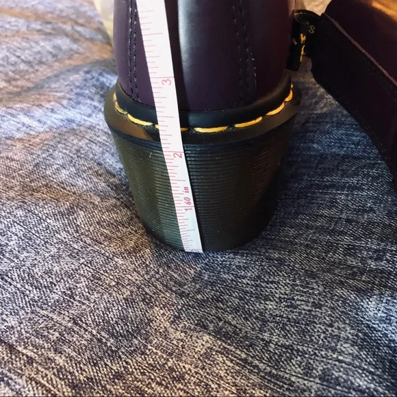 💜DR MARTENS💜 Clemency Purple Boots - Picture 3 of 6